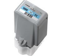 Canon PFI1000PC Photo Cyan Standard Capacity Ink Cartridge 80ml - 0550C001 - Photo Cyan - Standard Capacity
