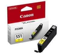 Canon canon_6511b001 Original Canon 551 Yellow Ink Cartridge - CLI 551Y, 7ml