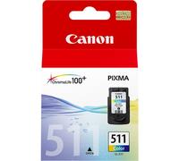 Canon CL-511 Colour Original Cyan, Magenta, Yellow Tri-Colour Ink Cartridge (2972B001) (2972B001)