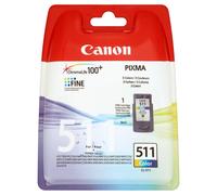 Canon CL 511 Ink cartridge - 1-pack Colour (cyan, magenta, yellow) - 244 pg ISO/IEC 24711