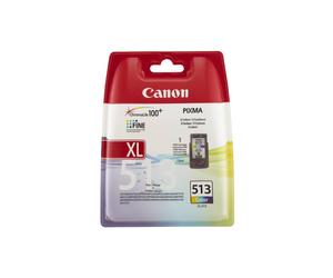 CANON CL-513 ink cartridge colour standard capacity 13ml 349 pages 1-pack blister with alarm
