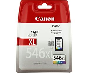 Canon CL-546XL - 8288B004-1 x Cyan,1 x Magenta,1 x Yellow - High Yield - Blister with security - Ink Cartridge - For PIXMA iP2850,MG2450,MG2550,MG2555,MG2950,MG2950S,MX495