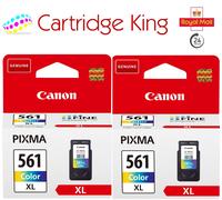 Canon CL-561XL Colour Printer Ink Cartridge 2 pack - 3730C001