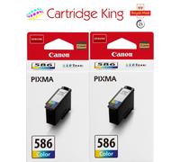 Canon CL-586 Colour Ink Cartridge 2 pack - 6227C001