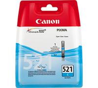 Canon CLI-521 C - 2934B009 - 1 x Cyan - Blister with security - Ink tank - For PIXMA iP3600,iP4700,MP540,MP550,MP560,MP620,MP630,MP640,MP980,MP990,MX860,MX870