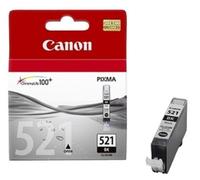 CANON CLI-521BK Ink Cartridge - black + High Resolution paper - 100g / m² - A4 - 50 sheets (HR-101)