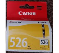 Canon 4543B004 Original Canon ChromaLife100+ CLI 526Y Yellow Ink Cartridge ( 526Y )