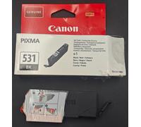 Canon CLI-531 531 Black Ink Cartridge Pixma TS8750 TS8751 Genuine 8.2ml Inc VAT