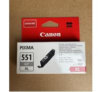Canon Original CLI-551xl High Capacity Ink Cartridge, Grey