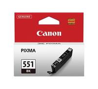 CANON CLI-551BK ink cartridge black standard capacity 1.800 pages 1-pack