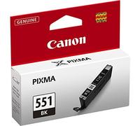 CANON CLI-551BK ink cartridge black standard capacity 1.800 pages 1-pack