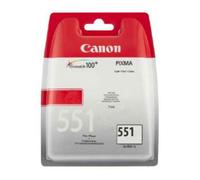 Canon 6509B001 Original Canon 551 Cyan Ink Cartridge - CLI 551C, 7ml