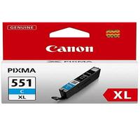 Canon Cli-551C Xl Cyan High Yield Inkjet Cartridge 6444B001