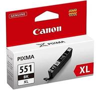 Canon 6443B004 Original Canon 551XL High Yield Black Ink Cartridge - CLI 551XL BK, 11ml