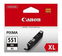 CANON CLI-551XLBK ink cartridge black high capacity 11ml 4.425 pages 1-pack XL