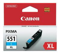 Canon CLI-551XLC High Capacity Cyan Ink Cartridge 11ml