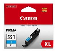 Canon CLI-551XLC Original Canon 551XL High Capacity Cyan Ink Cartridge - CLI 551XL C, 11ml