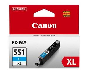 Canon CLI-551XLC Original Canon 551XL High Yield Cyan Ink Cartridge - CLI 551XL C, 11ml