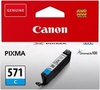 Canon CLI-571 Cyan Ink Cartridge (0386C001) - Standard Yield For PIXMA MG5750