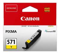 Canon CLI-571Y Original Canon 571 Yellow Ink Cartridge - CLI 571Y, 7ml