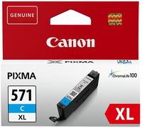 Canon - CLI-571C XL - High Yield Genuine Ink Cartridge - 571 Cyan Xl