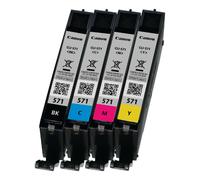 Canon CLI-571CMYK Ink Cartridge Pack 0386C005 CO63182