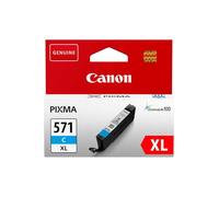 Canon CLI-571XLC Original Canon 571XL High Capacity Cyan Ink Cartridge - CLI 571XL C, 11ml