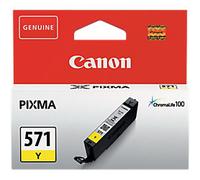 Canon CLI-571Y Original Canon 571 Yellow Ink Cartridge - CLI 571Y, 7ml