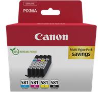 Canon CLI-581 Genuine Ink Cartridges Multipack