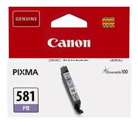 Canon CLI-581PB - 5.6 ml - photo blue - original - ink tank - for PIXMA TR8550, TS8151, TS8250, TS8251, TS8252, TS8350, TS8351, TS8352, TS9150, TS9155