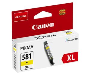 Canon CLI-581XLY Original Canon 581XL High Yield Yellow Ink Cartridge - CLI 581XL Y, 8.3ml