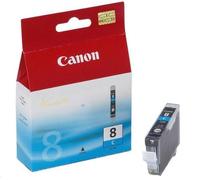 Canon CLI-8C Original Cyan Ink Cartridge 1 Piece - Ink Cartridges (Original, Cyan, Pixma iP3300, iP4300, MP800, MX700, 1 Piece, Inkjet Printing)