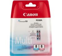 Canon CLI-8 Photo Cyan Photo Magenta Ink Cartridge Bundle Pack