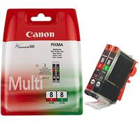 Canon Cli8 Ink Cartridge Multipack - Red/Green