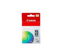 Canon CNMCL51 Ink Cartridge, Color, Inkjet, 1 Each