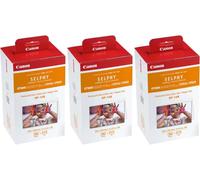 Canon Color Ink/Paper Set, Compatible kekAeH with SELPHY CP910/CP820/CP1200, RP-108 (Pack of 3)