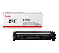 Canon CRG 051 Black Toner Cartridge (1,700 Page Capacity) 2168C002 Cartridge Bla