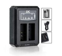 Canon Dual USB Battery Charger for EOS M, M2, M10, M50, M100, M200, 100D Cameras, Compatible with LP-E12