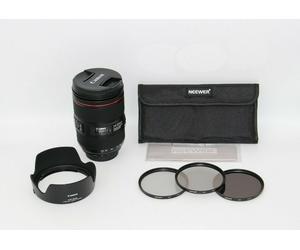 Canon EF 24-105mm f/4L IS II Mark 2 USM Lens + Neewer 77mm ND Filter Set