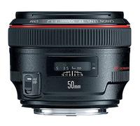 Canon EF 50 mm f/1.2L USM Lens, Black