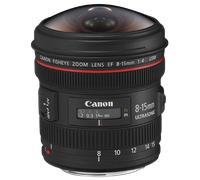 Canon EF 8-15mm f4L USM Lens