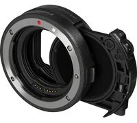 CANON EF-EOS R Drop-in Filter Mount Adapter with Drop-in Variable ND Filter A, Black