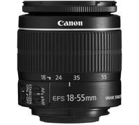 CANON EF-S 18-55 mm f/3.5-5.6 IS II USM Standard Zoom Lens, Black