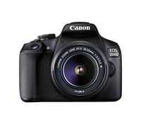 Canon EOS 2000D + EF-S 18-55mm f/3.5-5.6 III SLR Camera Kit 24.1 MP CMOS 6000 x 4000 pixels Black