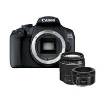 Canon EOS 2000D + 18-55mm DC III + 50mm F/1.8 STM | ✅ 5 years warranty at Photospecialist