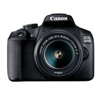 Canon EOS 2000D BK 18-55 IS II EU26 SLR Camera Kit 24.1 MP CMOS 6000 x 4000 pixels Black