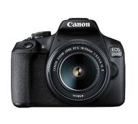 Canon EOS 2000D BK 18-55 IS II EU26 SLR Camera Kit 24.1 MP CMOS 6000 x 4000 pixels Black
