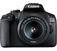Canon EOS 2000D BK 18-55 IS II EU26 SLR Camera Kit 24.1 MP CMOS 6000 x 4000 pixels Black
