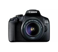 Canon EOS 2000D BK 18-55 IS II EU26 SLR Camera Kit 24.1 MP CMOS 6000 x 4000 pixels Black