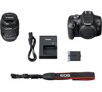 Canon EOS 2000D + EF-S 18-55mm f/3.5-5.6 III SLR Camera Kit 24.1 MP CMOS 6000 x 4000 pixels Black